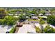 Aerial shot showing a well-kept neighborhood with mature trees and colorful landscaping at 5739 N 11Th St, Phoenix, AZ 85014