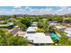 Aerial view of the property in a leafy neighborhood, featuring desert landscaping at 5739 N 11Th St, Phoenix, AZ 85014