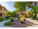 Charming community fountain surrounded by well-manicured landscaping at 7008 E Gold Dust Ave # 236, Scottsdale, AZ 85253