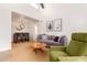 Inviting living room showcasing modern decor, lots of seating, and an open floor plan at 7008 E Gold Dust Ave # 236, Scottsdale, AZ 85253