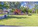 A bright community playground on a sunny day with green grass at 715 N Cholla St, Chandler, AZ 85224