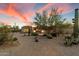 Charming desert home with native landscaping, gravel yard, and stunning architecture at 8035 E Paraiso Dr, Scottsdale, AZ 85255