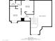 Floor plan of the second level of the home with measurements at 823 W Bradford Dr, Gilbert, AZ 85233