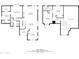 Complete floor plans for both levels with dimensions included at 823 W Bradford Dr, Gilbert, AZ 85233