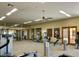 Well-equipped gym with modern equipment, including cardio machines, weights, and ample space for a full body workout at 9017 E June Cir, Mesa, AZ 85207