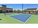 Pickleball court at the community park, promoting an active lifestyle and friendly competition at 9445 W Monte Lindo --, Peoria, AZ 85383