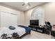 Bedroom with closet and a large window at 14058 S 24Th Way, Phoenix, AZ 85048