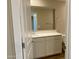 Well-lit bathroom featuring a white vanity with a large mirror and modern fixtures at 31866 N Bandit Rd, San Tan Valley, AZ 85143
