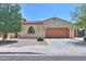 Charming single-story home with a red tile roof, neutral stucco, and a spacious two-car garage at 36255 W Marin Ave, Maricopa, AZ 85138