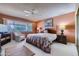 Inviting main bedroom featuring ample natural light, ceiling fan, and neutral paint at 365 Leisure World --, Mesa, AZ 85206
