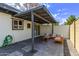 Inviting backyard patio with outdoor seating and access to the home at 3710 E Altadena Ave, Phoenix, AZ 85028