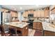 Beautiful kitchen featuring granite countertops, stainless steel appliances, and ample cabinet space at 4321 E Morenci Rd, San Tan Valley, AZ 85143
