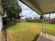 Spacious grassy yard features a basketball hoop, bordered by a wooden fence at 4602 N 50Th Ave, Phoenix, AZ 85031