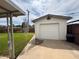 Backyard shed with lush lawn and privacy fence at 4602 N 50Th Ave, Phoenix, AZ 85031