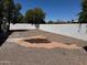 Spacious backyard offers a private area for outdoor entertaining at 5232 E Dodge St, Mesa, AZ 85205