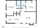 Detailed floor plan shows layout of primary bedroom, bathrooms, kitchen, living room, and more at 6416 S Kenneth Pl # D, Tempe, AZ 85283