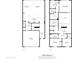 Detailed floor plan showcasing the layout of this home's two floors including room dimensions at 7330 E Vista Bonita Dr, Scottsdale, AZ 85255