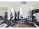 Well-equipped community gym with weight machines, free weights, and mirrored wall at 7330 E Vista Bonita Dr, Scottsdale, AZ 85255