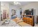 This bedroom provides great access to the bathroom and an amazing view to the kitchen at 7807 E Main St # H-27, Mesa, AZ 85207
