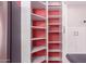 This pantry features built-in shelves with ample storage space at 9603 N 1St Ave, Phoenix, AZ 85021