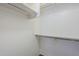 Organized closet with white shelving and rails, ready for ample storage solutions in any home at 1026 E Julie Ave, San Tan Valley, AZ 85140