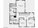 Upstairs floor plan featuring the primary suite, full bath, and two additional bedrooms at 14669 W Sand Hills Rd, Surprise, AZ 85387