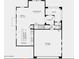 First floor plan highlighting an open concept design with a spacious kitchen, dining area, and great room at 14669 W Sand Hills Rd, Surprise, AZ 85387