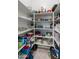 Well-stocked pantry with ample shelving space for organized storage at 16375 W Cortez St, Surprise, AZ 85388