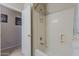 Bathroom featuring shower and tub combo with a tiled floor at 1769 E Jacob St, San Tan Valley, AZ 85140