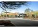 Attractive exterior showcasing desert landscaping, a covered entryway, and a modern architectural design at 22721 N 34Th St, Phoenix, AZ 85050