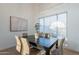 Bright dining area filled with natural light from large windows, perfect for Gathering meals and entertaining guests at 24433 N 75Th St, Scottsdale, AZ 85255