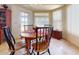 Charming dining area features a cozy table, lots of natural light, and a beautiful space at 2845 E Calavar Rd, Phoenix, AZ 85032