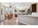 Bright kitchen featuring a breakfast nook, stainless appliances, and tile flooring at 3905 S Bridal Vail Dr, Gilbert, AZ 85297