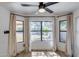 Dining area with large windows and backyard view at 4443 W Escuda Dr, Glendale, AZ 85308