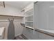 Bright closet with ample storage including shelving and hanging space at 7140 E Juanita Ave, Mesa, AZ 85209