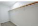 Walk-in closet showing built-in shelving to maximize organization and storage space at 1021 S Almar Cir, Mesa, AZ 85204