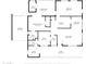 Detailed floor plan showcasing layout of the home, including dimensions of each room and outdoor spaces at 120 N Val Vista Dr # 272, Mesa, AZ 85213