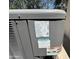 Close up of the HVAC unit showing the model number at 120 N Val Vista Dr # 272, Mesa, AZ 85213