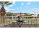Balcony view overlooking desert landscape, golf course, and mountain backdrop, enhancing outdoor living at 1228 E Mountain Vista Dr, Phoenix, AZ 85048