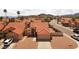 Aerial view of a single-Gathering home with a red tile roof and desert landscaping at 14418 S 42Nd St, Phoenix, AZ 85044