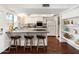 Bright kitchen boasts sleek countertops and bar stool seating at 1525 E Southern Ave, Tempe, AZ 85282