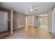Living room with an open view of the kitchen at 16602 N 25Th St # 114, Phoenix, AZ 85032