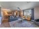 Spacious living room featuring stylish decor and an open layout at 1749 E Medlock Dr, Phoenix, AZ 85016