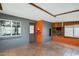 Retro bonus room featuring unique murals, terracotta tile, and ample natural light at 3001 N 21St Ave, Phoenix, AZ 85015