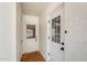 A cozy front entrance that offers dual door access at 3001 N 21St Ave, Phoenix, AZ 85015