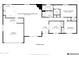Detailed floor plan showing layout of rooms, including dimensions for garage, laundry, and bedrooms at 3009 W Christy Dr, Phoenix, AZ 85029