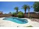 Inviting backyard pool surrounded by lush landscaping, offering a refreshing retreat on sunny days at 3009 W Christy Dr, Phoenix, AZ 85029