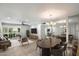 Spacious living room with modern decor, ample natural light, and an open floor plan at 4610 N 68Th St # 411, Scottsdale, AZ 85251