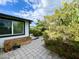 Backyard area with patio, planter boxes, and established landscaping at 4629 N 9Th St, Phoenix, AZ 85014