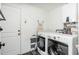 Practical laundry room features a washer, dryer, and convenient access to the outdoors at 4629 N 9Th St, Phoenix, AZ 85014